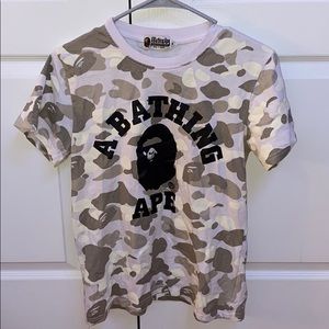 A bathing ape t shirt